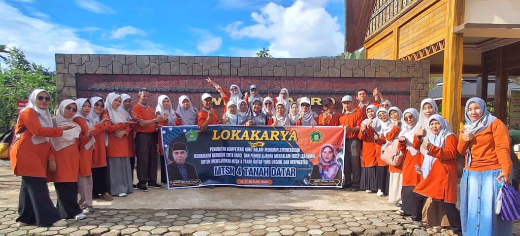Lokakarya Outbound MTsN 4 Tanah Datar