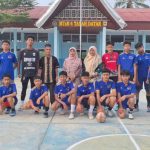 Murid MTsN 4 Tanah Datar Ikuti Lomba Futsal Tingkat SLTP/MTs