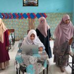 Siswa dan Siswi MTsN 4 Tanah Datar Mengikuti Simulasi OMI Matematika