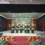 Siswi MTsN 4 Tanah Datar Ikuti Lomba Tari Kreasi di MAN 1 Padang Panjang